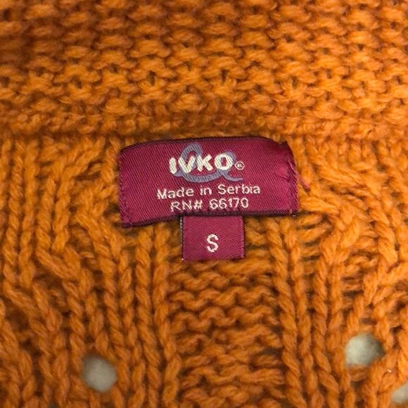 Rare anthropologie Ivko sweater coat cardigan S - Picture 4 of 8